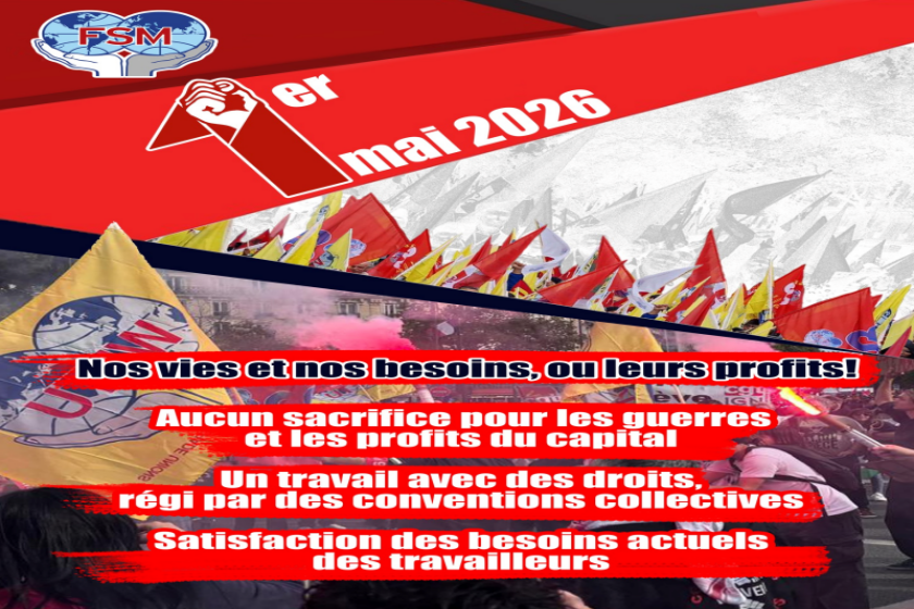 Déclaration de la FSM à l’occasion du 1er mai 2026